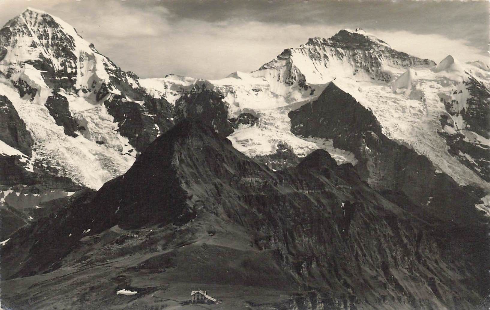 Cartoline postali: Männlichen Monch Jungfrau – Usato da Biasca venduto da Blenio71