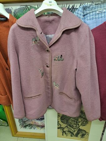 Wunderschöne, warme Vintage Jacke, Grösse M, Top Zustand!