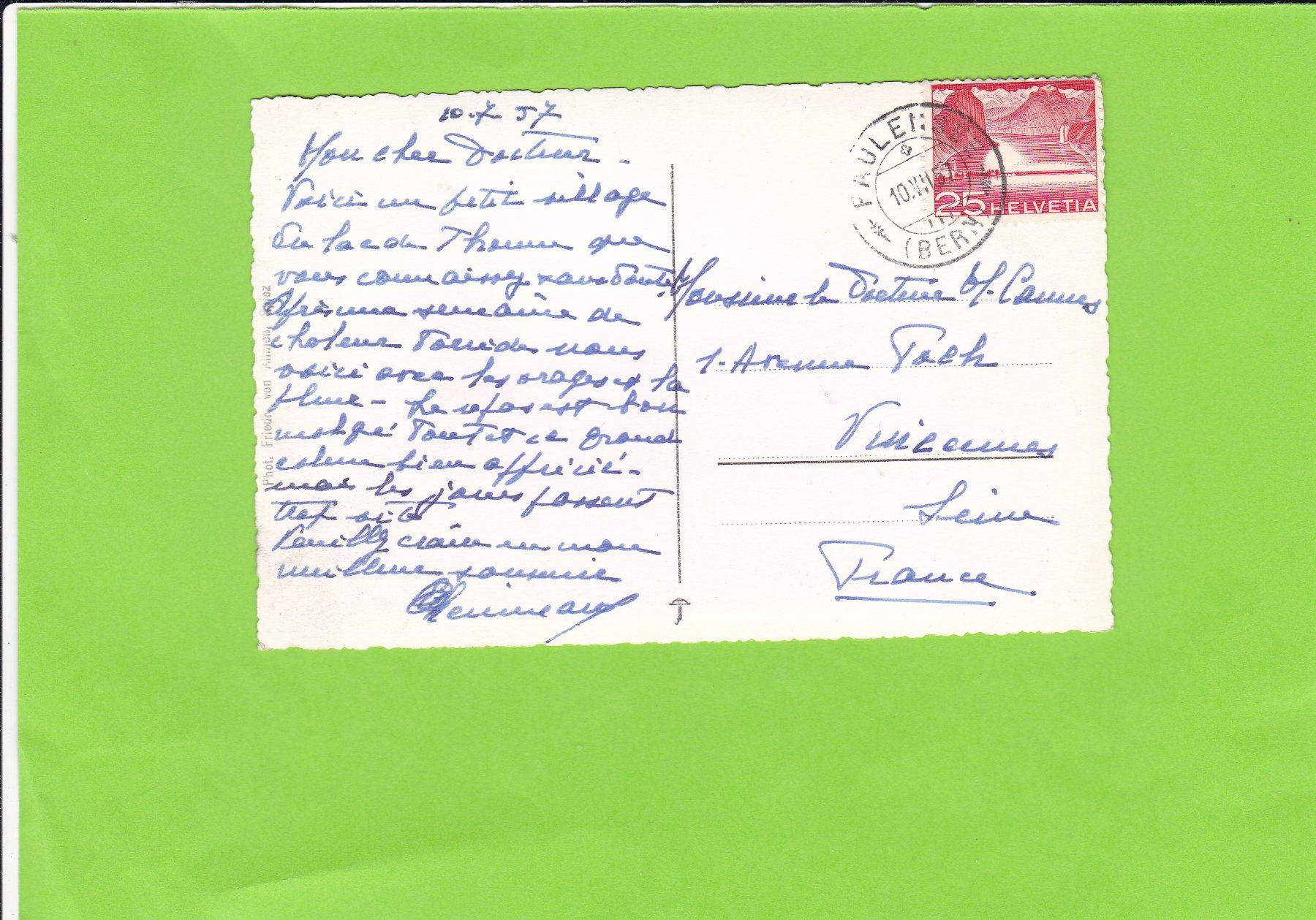 Cartes postales: Oberhofen – D'occasion à St. Peterzell par neckertal 1
