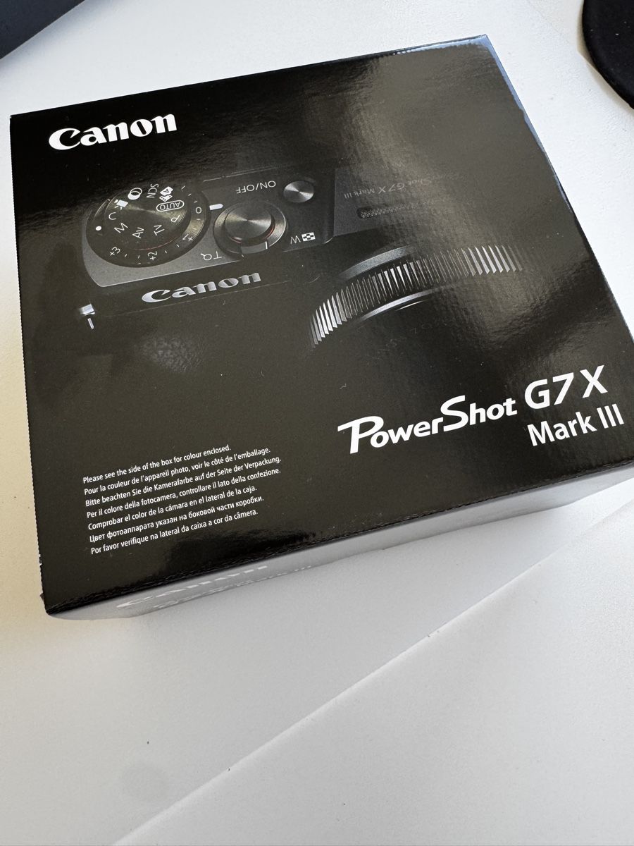 Canon Kamera: Canon G7X Mark III Powershot – Neu und originalverpackt aus Kriens von jedinho