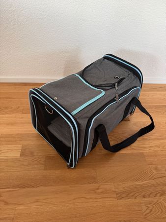 Reisetrolley für Haustiere 🐶✈️, ausziehbar, super Zustand!