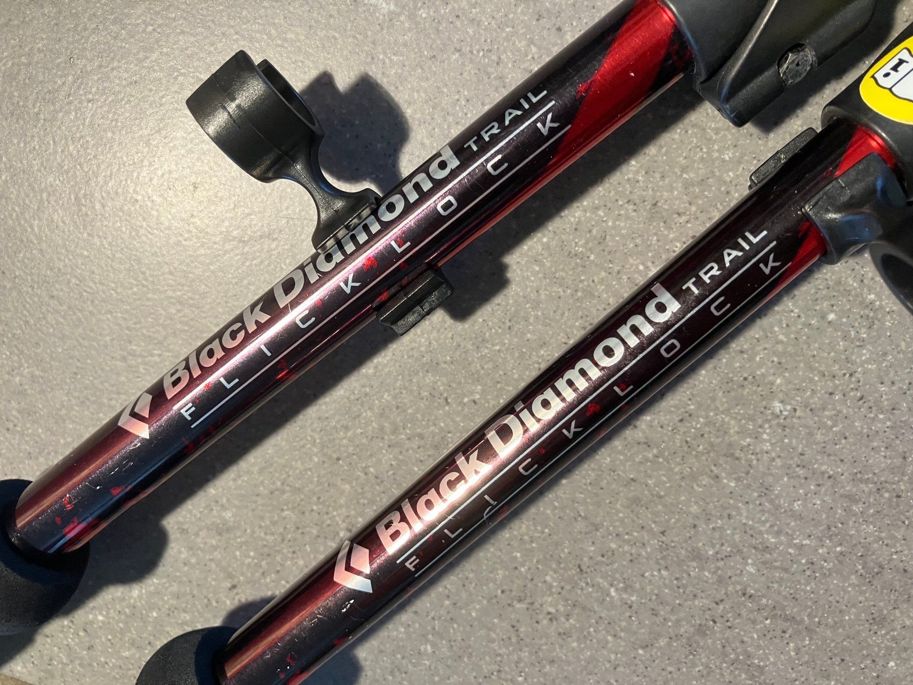 Black Diamond Bastoncini da trekking: Wanderstöcke Black Diamond Trail FlickLock max. Länge 140 cm – Nuovo (secondo la descrizione) da Winznau venduto da gugi2009 3