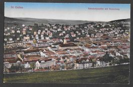 St. Gallen Bahnhofquartier mit Rosenberg