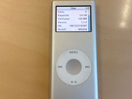 Apple iPod nano MA426 168 MB guter Zustand