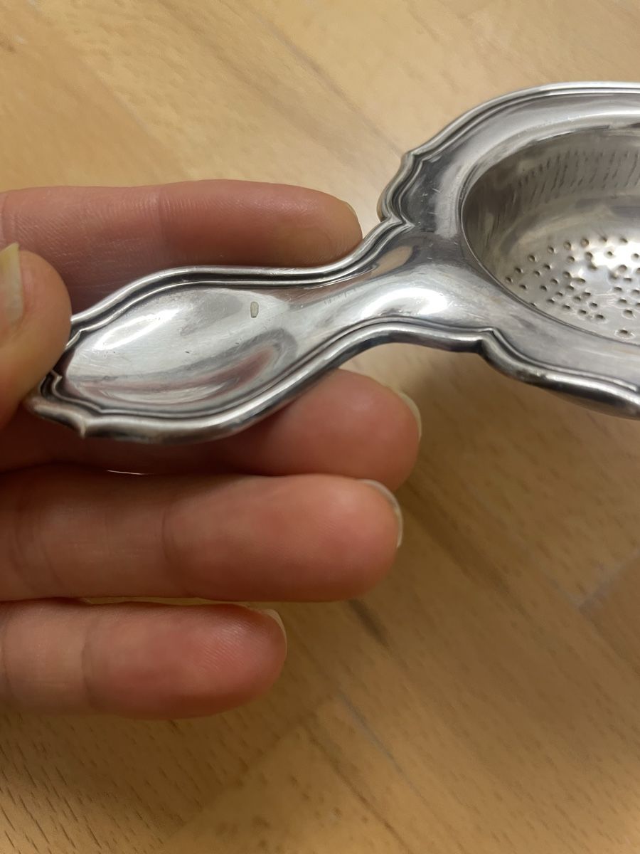 Elettrodomestici da cucina: Teesieb, antik, versilbert mit Stempel – Usato da Zürich venduto da Derya011 3