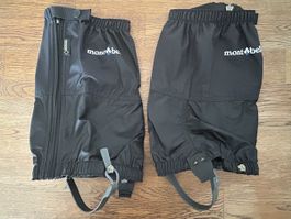 Gamaschen Montbell Gore-Tex schwarz Grösse M NEU