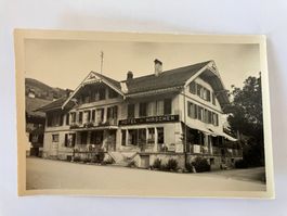 Postkarte von Lenk, Hotel Hirschen