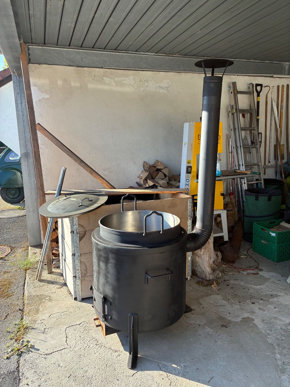 Elettrodomestici da cucina: Schweizer Armee Truppenkessel – Usato da Cordast venduto da Suisseheinz 8