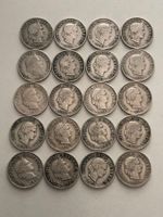 Lot mit 20 Stk. 5 Rp. 1904-1927 keine Doppelten,nicht kompl.