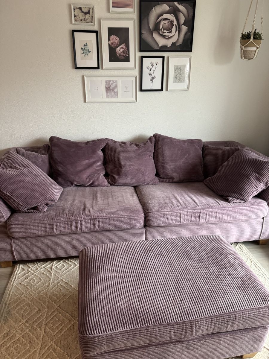 Divani: Big sofa mit Hocker gebraucht – Usato da Bülach venduto da Mellinchen30