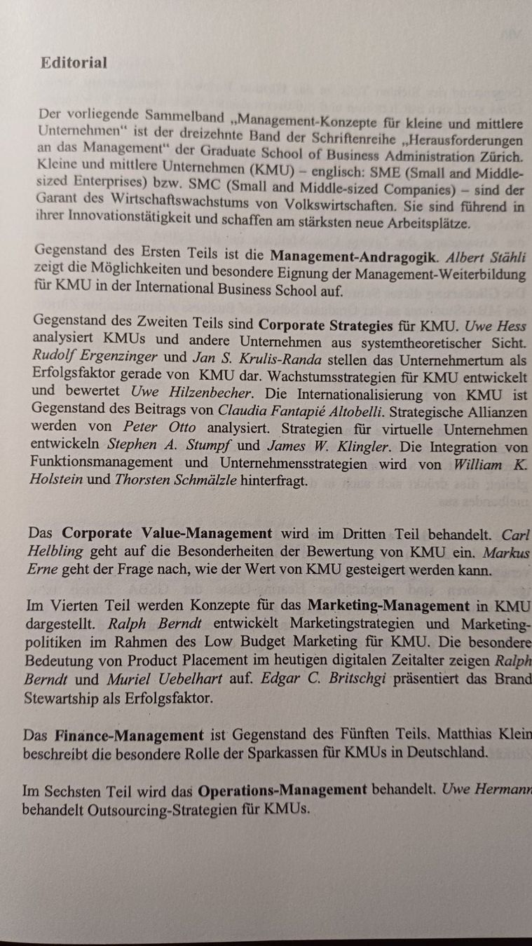 Bücher: Management Konzepte – Neu (gemäss Beschreibung) aus Zollikerberg von Kaugo 1