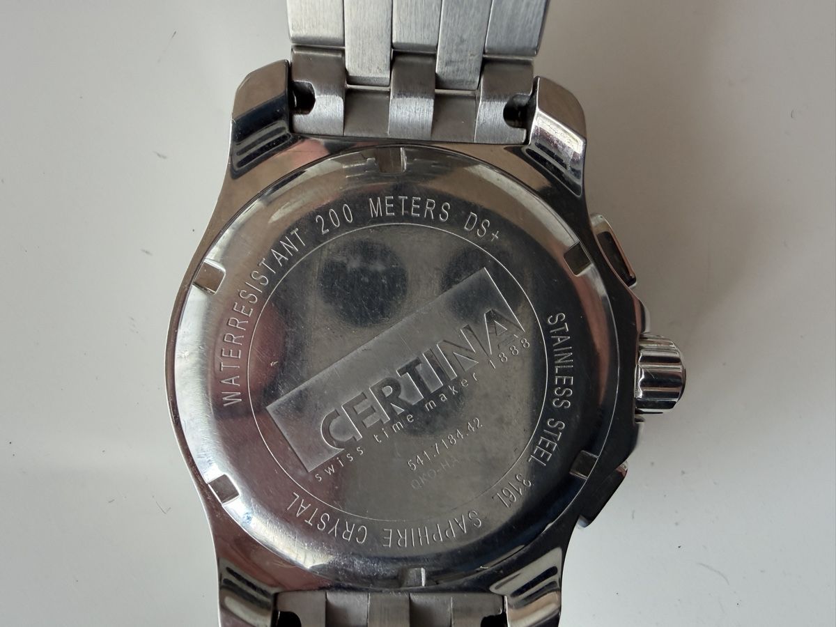 Certina Uhren: Certina DS First Chronograph, 200 m, Saphirglas – Gebraucht aus Forch von dise111 1