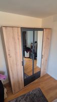 Large Wardrobe with Mirror Doors