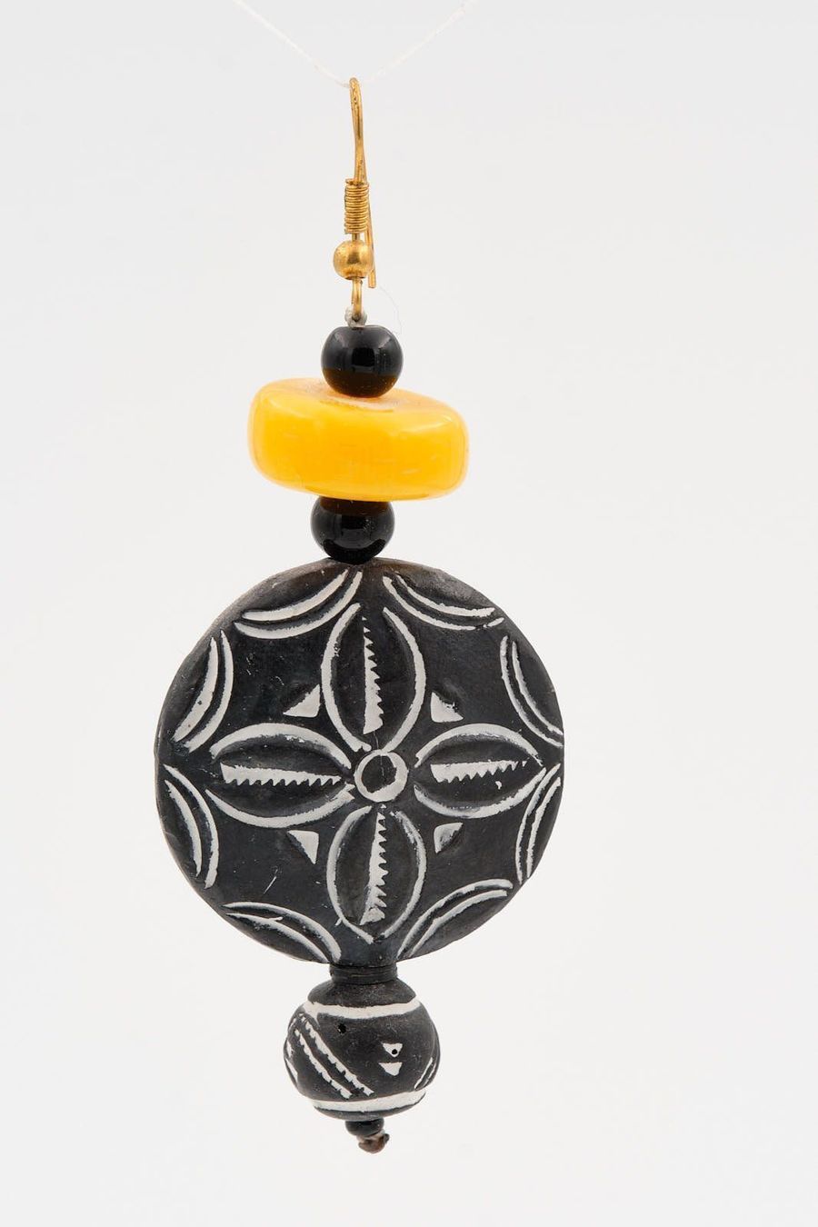 Ohrringe & -stecker: Boucles d'oreilles maliennes - jaune – Neu (gemäss Beschreibung) aus Courtepin von mara_1808 1