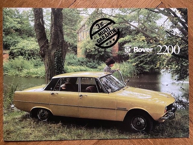 ROVER P6 2200 TC Prospekt 1976 brochure - British Leyland BL | Kaufen ...