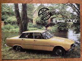 ROVER P6 2200 TC Prospekt 1976 brochure - British Leyland BL