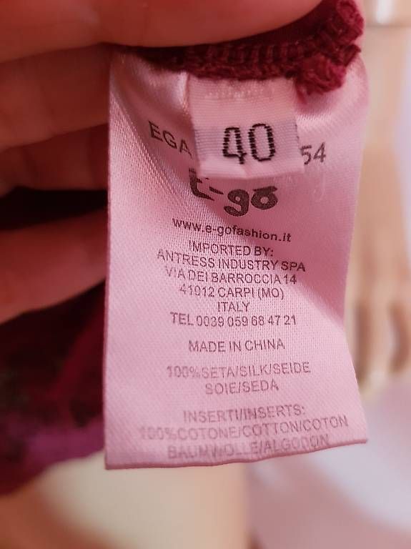 Vestiti: Seidenkleid S. – Nuovo e nell'imballaggio originale da Langenthal venduto da sar_nm7g 1