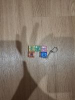 Porte-clés touche de clavier satisfaisant multicolore. neuf