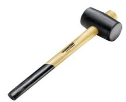 Gummihammer von technocraft Gummi-Kompositions-Hammer 520 g