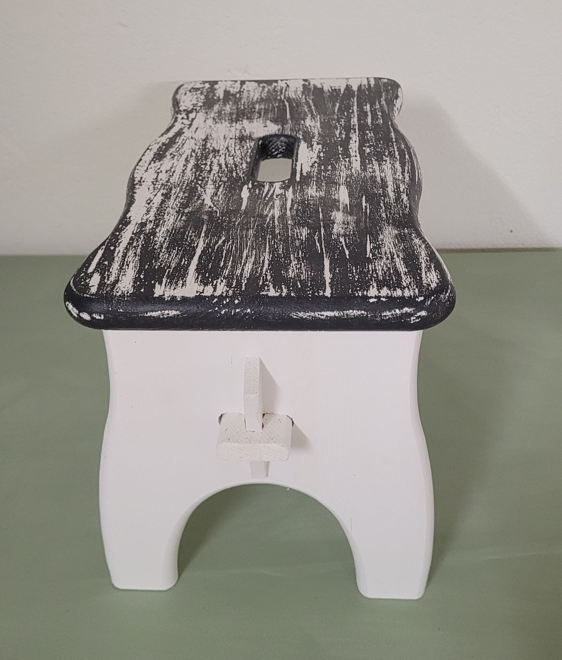 Sgabelli: Holz Schemel Shabby Chic  – Usato da Elgg venduto da Limone2018 2