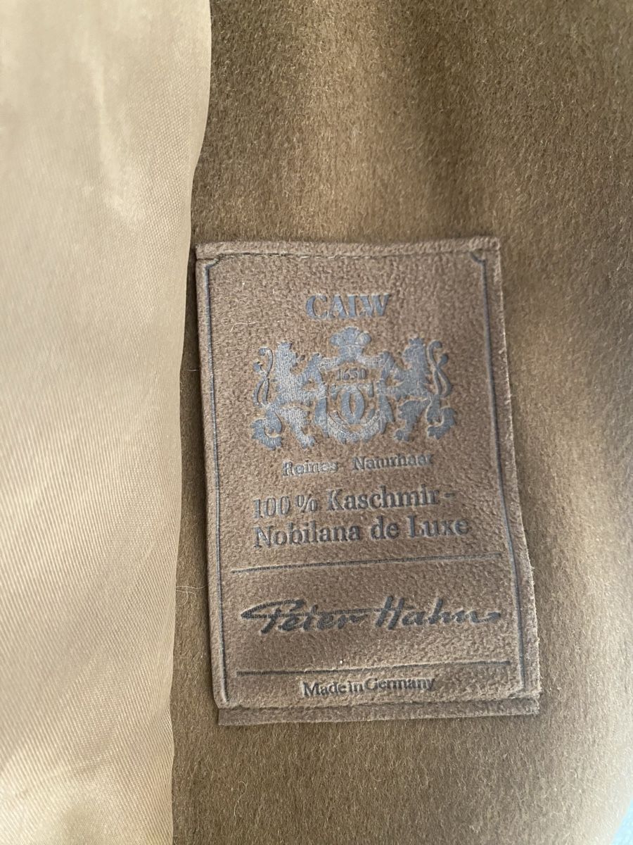 Peter Hahn Cappotti: Peter Hahn 100% Kaschmir Mantel 🌸 – Usato da Opfikon venduto da Luis144 5