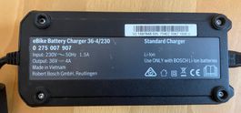 Original Bosch eBike Ladegerät Standard Charger 36V/4A (0 27