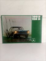 Brochure Mercedes Benz 200 D 220 D W115 12/70