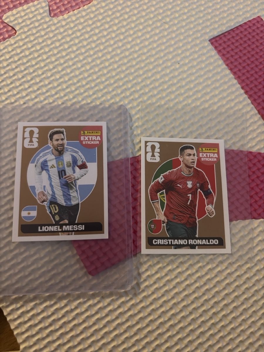 Panini Carte collezionabili: Ronaldo bronze , Messi bronze neu – Nuovo (secondo la descrizione) da Zermatt venduto da Sowwer