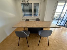 Esstisch + Stühle