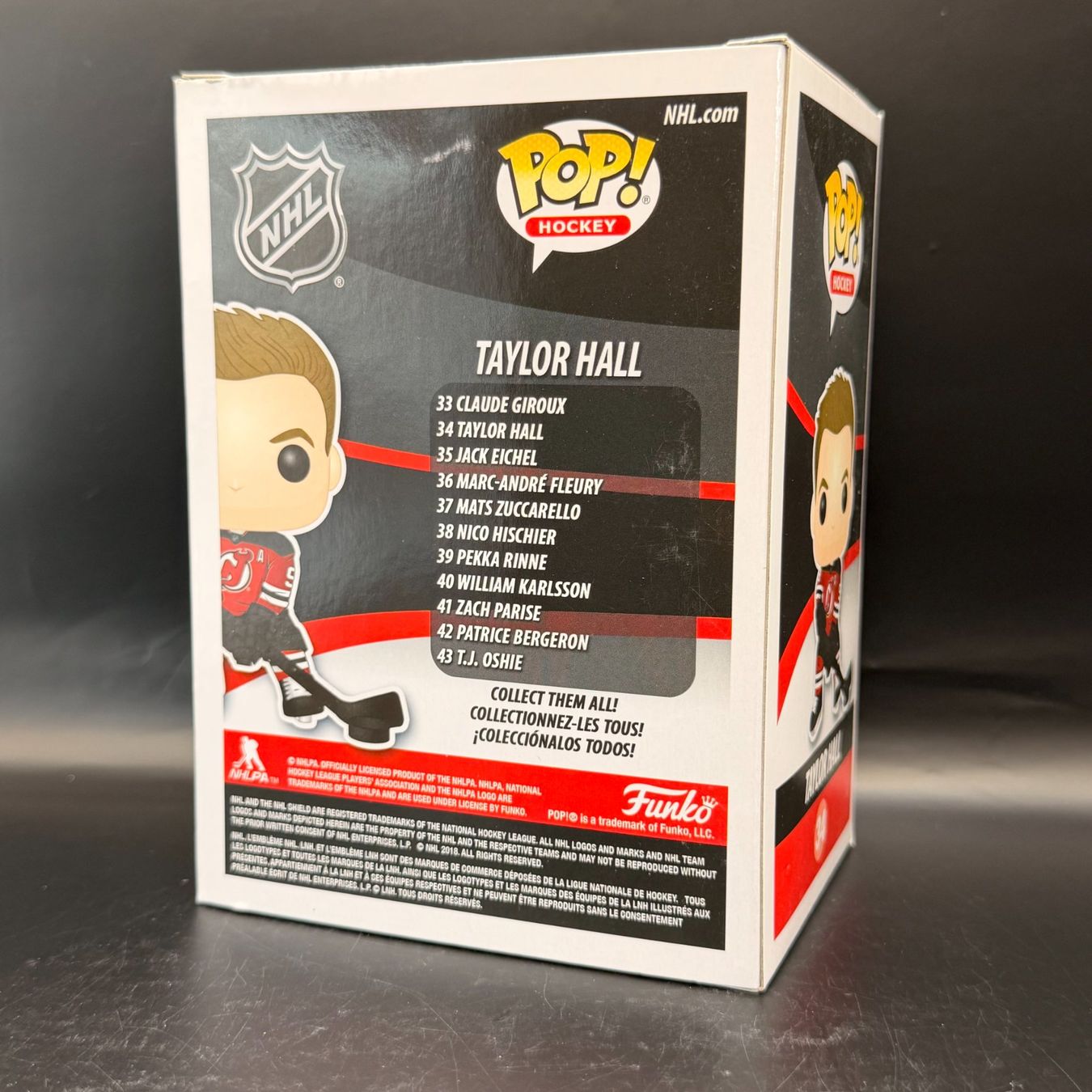 Funko Statuette: Funko Pop! NHL Taylor Hall 34 – Usato da Düdingen venduto da Nerdworld 1