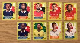Panini FIFA World Cup 2026 / 9 originale Topspieler Sticker