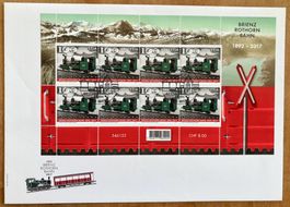 2017 FDC Kleinbogen Brienzer Rothorn, Nr. 1631