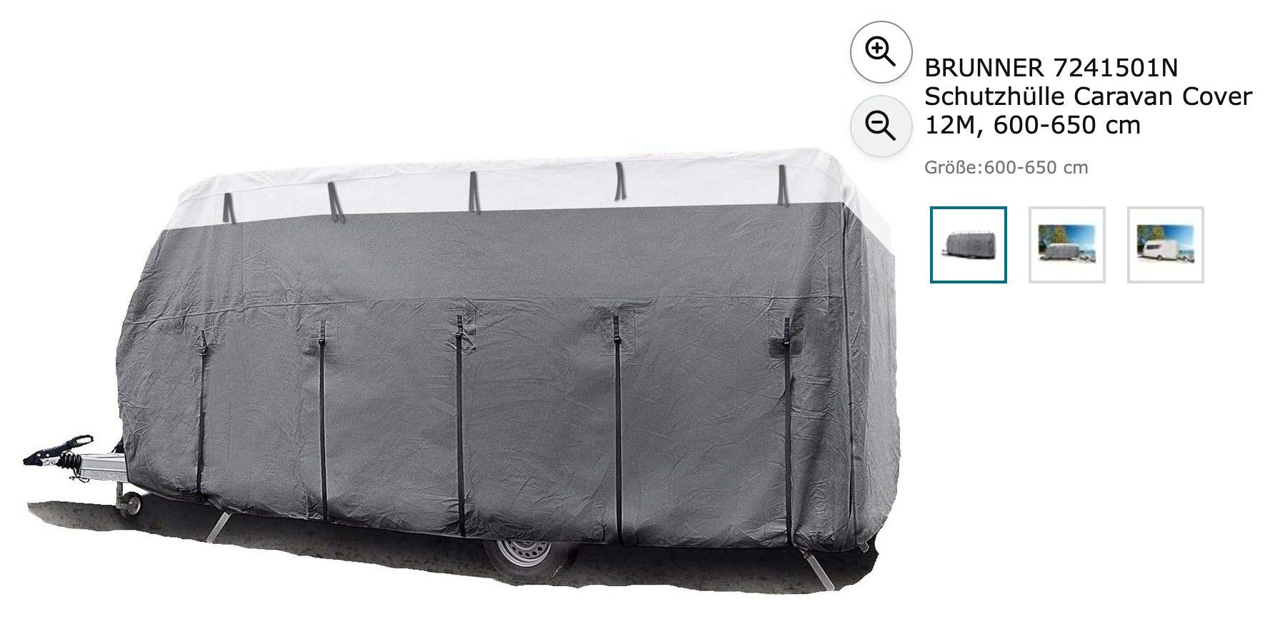 Coperture & Stuoie termiche: Schutzhülle Caravan Cover Brunner – Usato da Schwyz venduto da HoldiSeven 1
