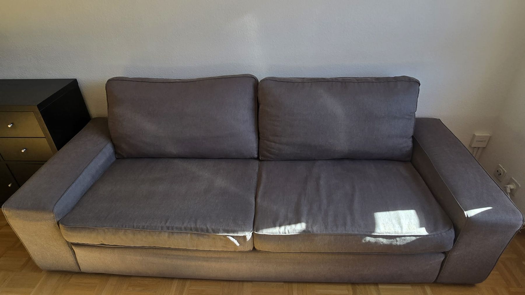 Divani: IKEA KIVIK Sofa 3-Sitzer Grau – Usato da Basel venduto da DaniJohni 1