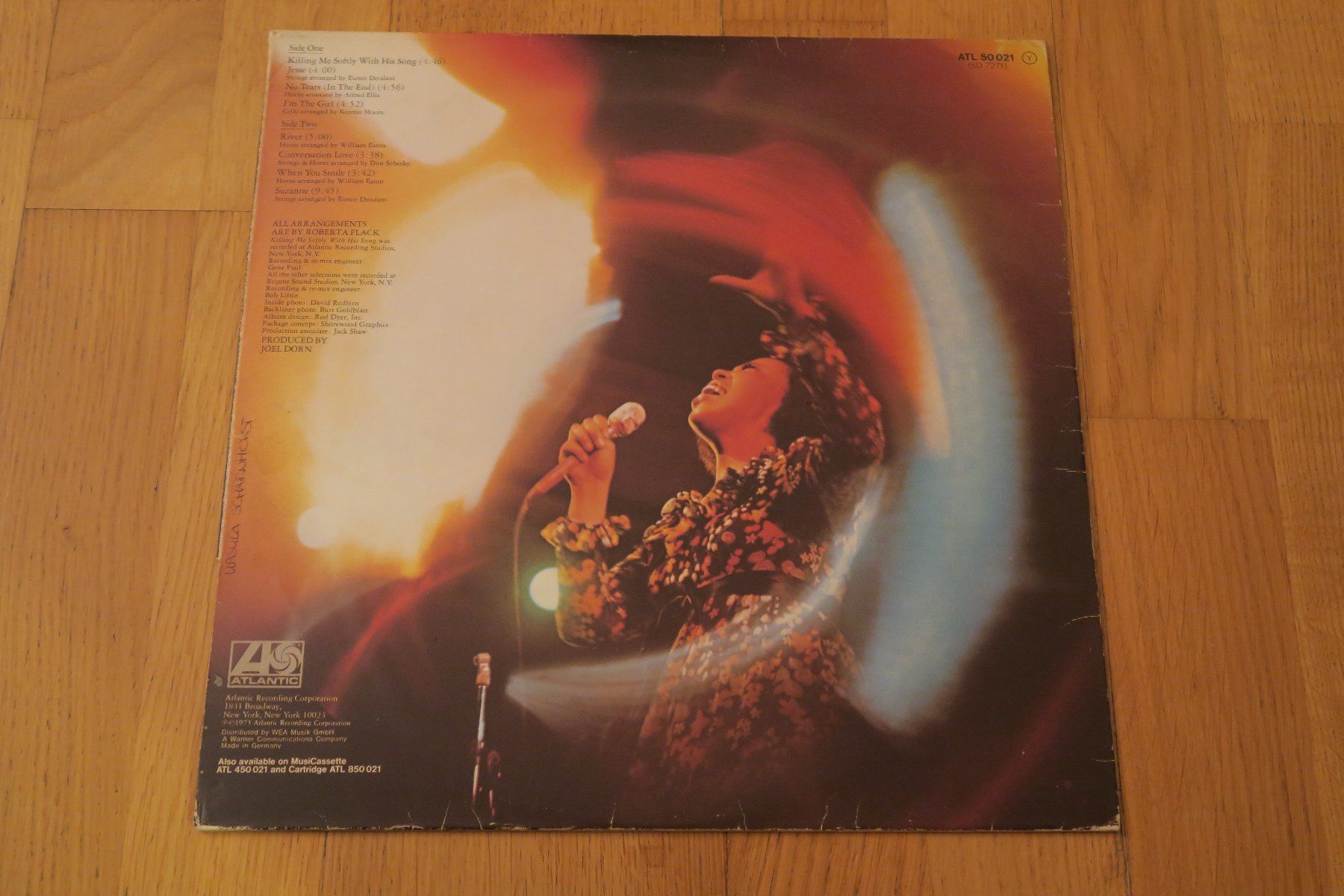 Schallplatten: Roberta Flack – Killing Me Softly – Gebraucht aus Thun von Karibu70 3