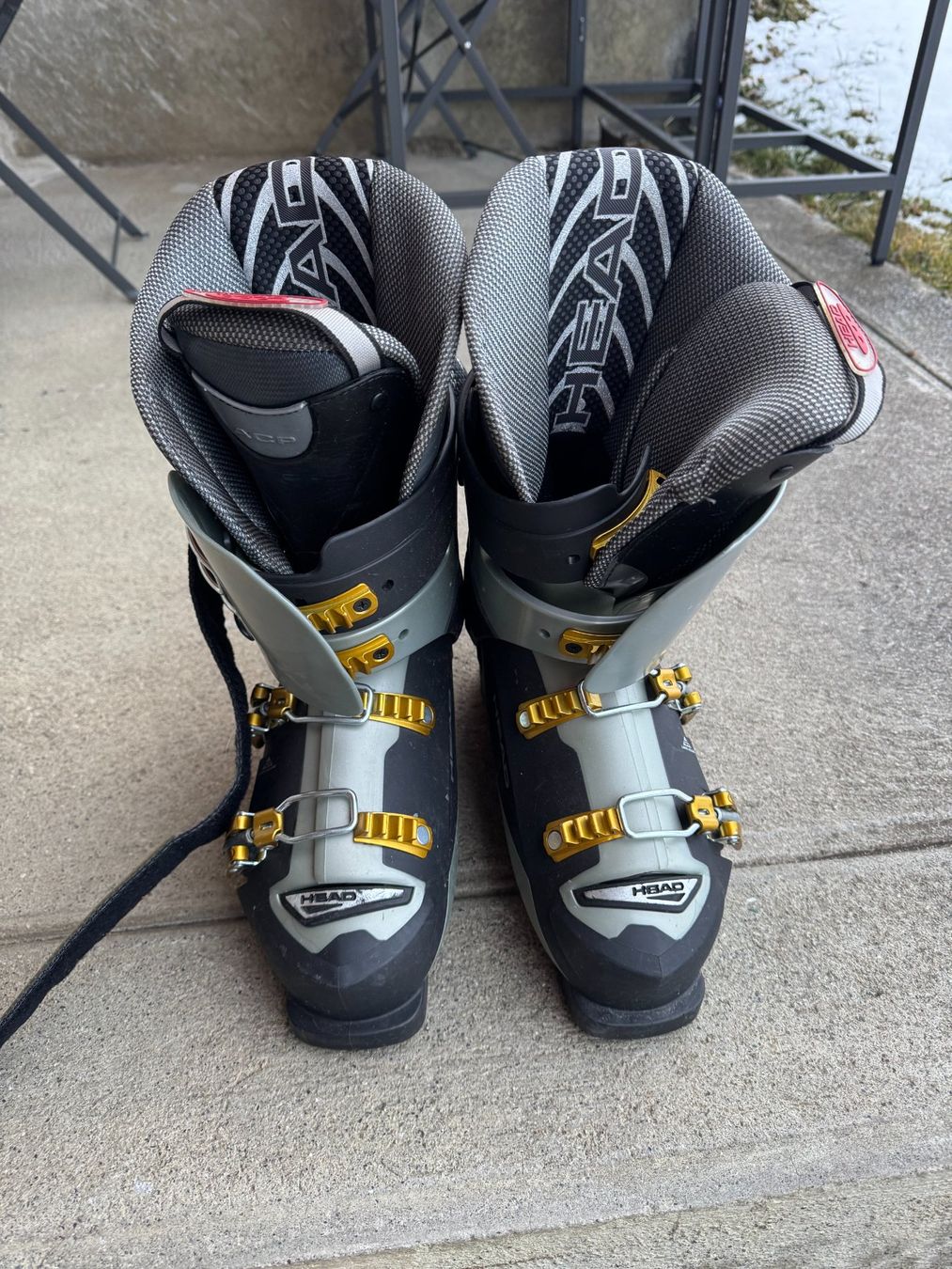 Sci: HEAD Full Custom System World Cup RS80 Downhill Ski Boots – Usato da Grund b. Gstaad venduto da ReLuxe