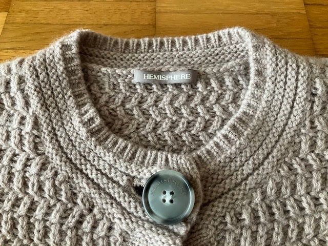 Hemisphere Maglioni & Felpe: HEMISPHERE Strickjacke Wolle/ Cashmere Gr.36 – Usato da Weiningen ZH venduto da moon-55 1