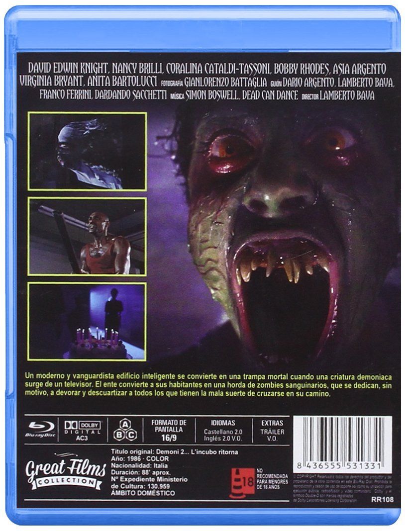 Tous les DVDs: Demons 2 - Blu ray – D'occasion à Baden par pchai_dietikon 1