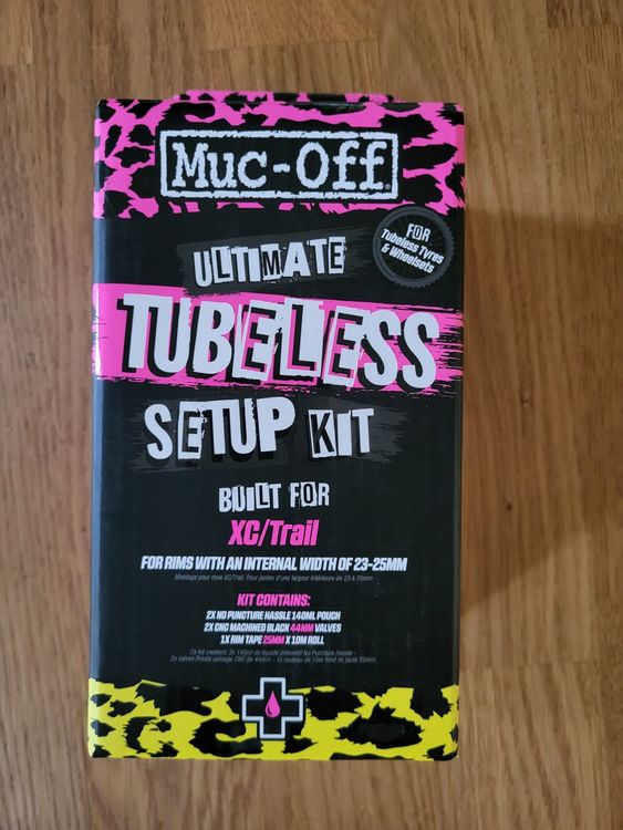 Mucoff tubeless setup kit Kaufen auf Ricardo