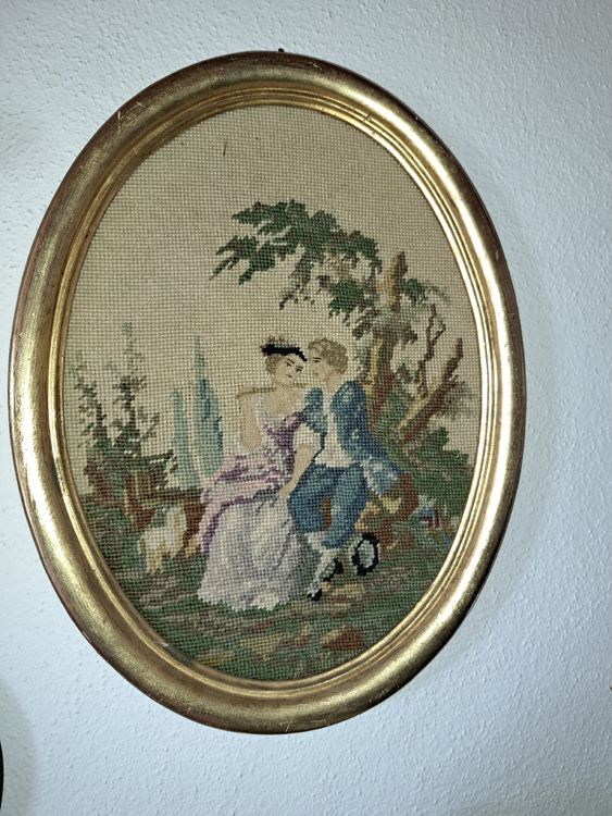 ERSTAUNLICHER Vintage Sari Perlen Pailletten Tischläufer Überwurf