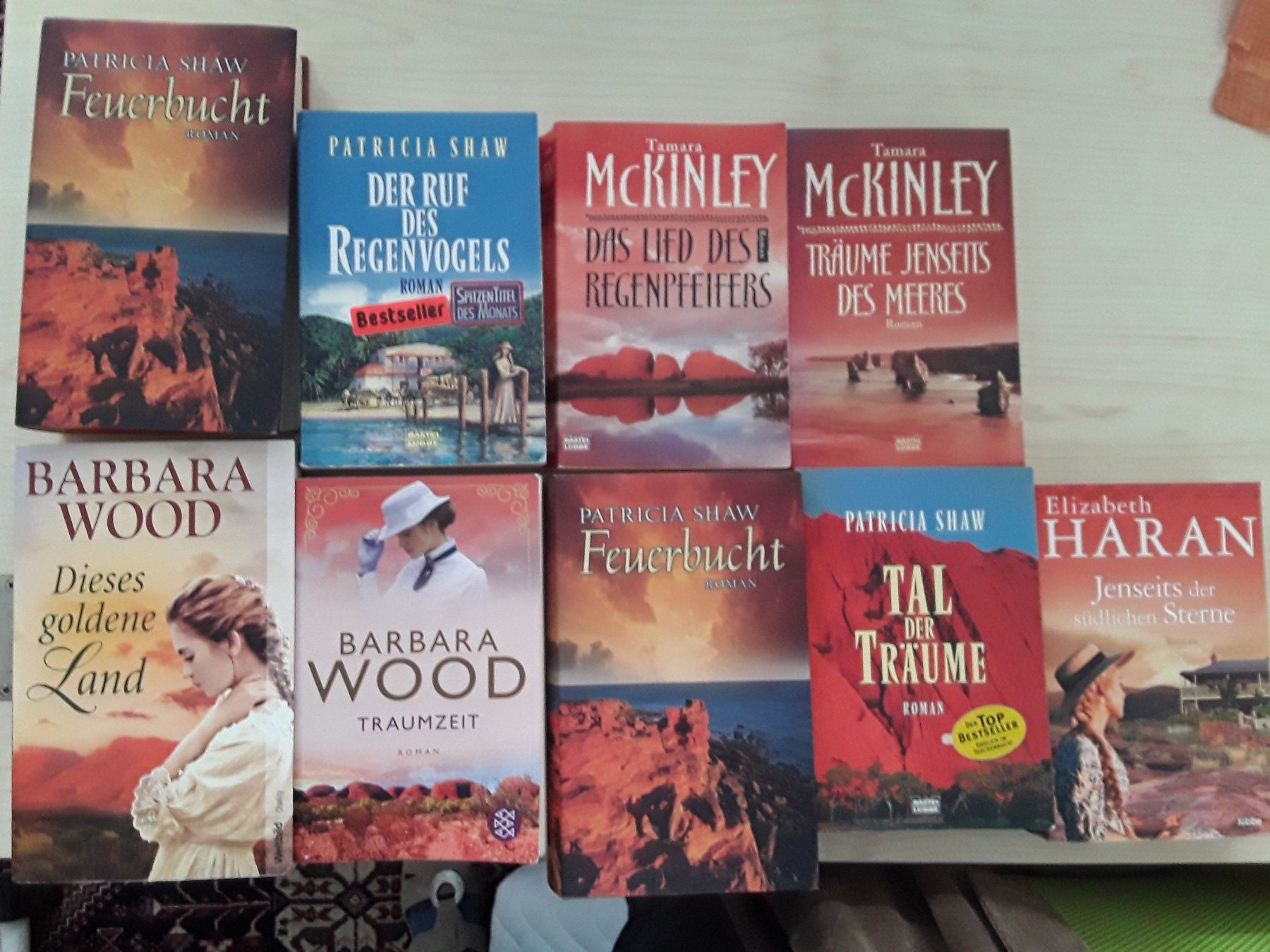 Bücher: BÜCHERSET Barbara Wood/Patricia Shaw... – Gebraucht aus Heimberg von Samprof