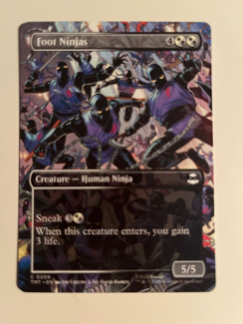 Magic The Gathering Sammelbilder & Trading cards: 1 x Foot Ninjas - Magic: The Gathering - MtG – Gebraucht aus Kriens von Shadi1980
