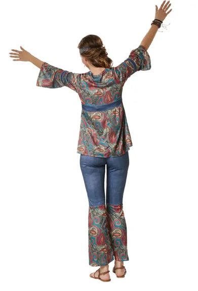 Costumi: Kostüm Hippie 70er S – Nuovo e nell'imballaggio originale da Aarwangen venduto da to-hirschi 1