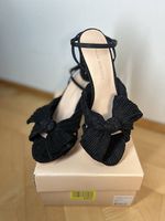 Sandalen Loeffler Randall Camelia Riemchen Schuhe Schwarz