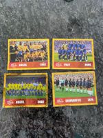Panini FIFA Museum Brésil 1962, 2002, Italie 2006, Allemagne