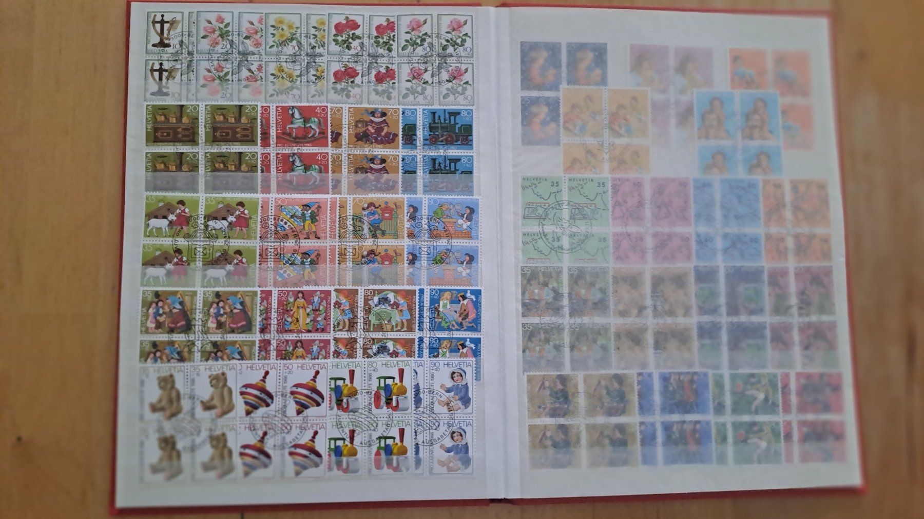 Tutti i francobolli: Pro Juventute Markensammlung – Usato da Bergdietikon venduto da Lion-King 5