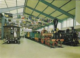 Halle Rollmaterial Verkehrshaus der Schweiz