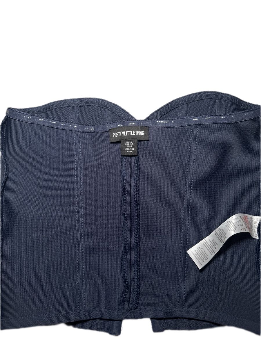 Bershka Top: PrettyLittleThing - Corset Top Navy – Nuovo (secondo la descrizione) da Zürich venduto da CBN_Fashion 2