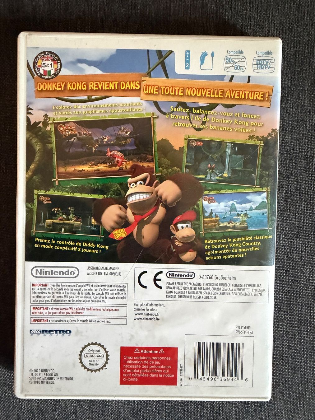 Nintendo Giochi: Donkey Kong Country Returns Wii – Usato da Carouge GE venduto da Pierre_C 1
