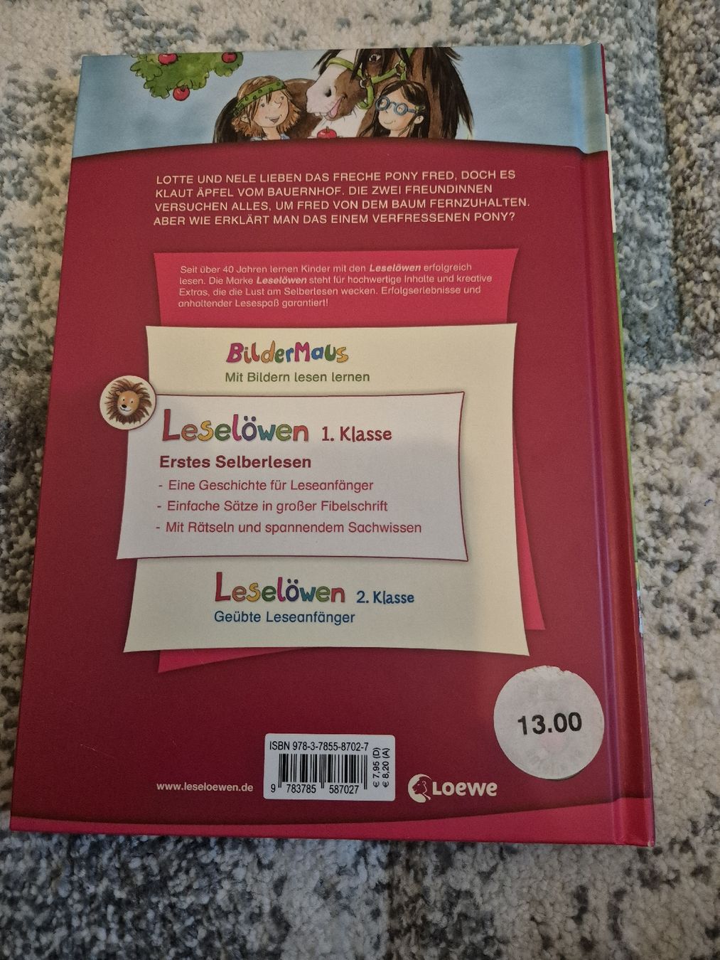 Libri: Leselöwen 1. Klasse – Nuovo (secondo la descrizione) da Greifensee venduto da Angela120 1